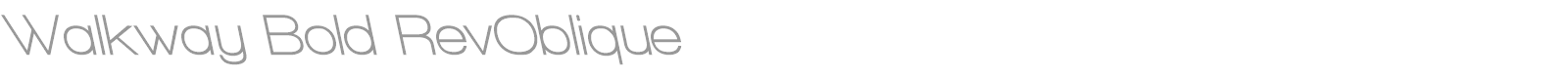 Walkway font preview